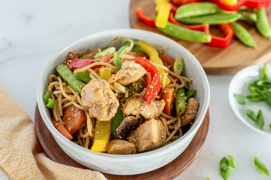Hibachi Chicken Lo Mein Fresh Twist