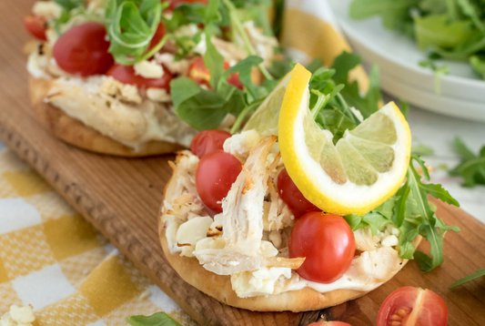 Lemon Chicken Flatbread