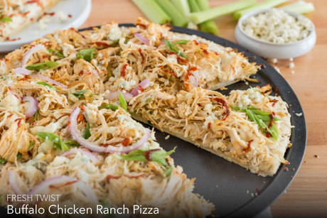 Buffalo Chicken Lettuce Wraps