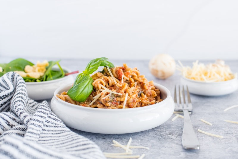 Pesto Tossed Lasagna