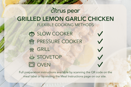 Grilled Lemon Garlic Chicken