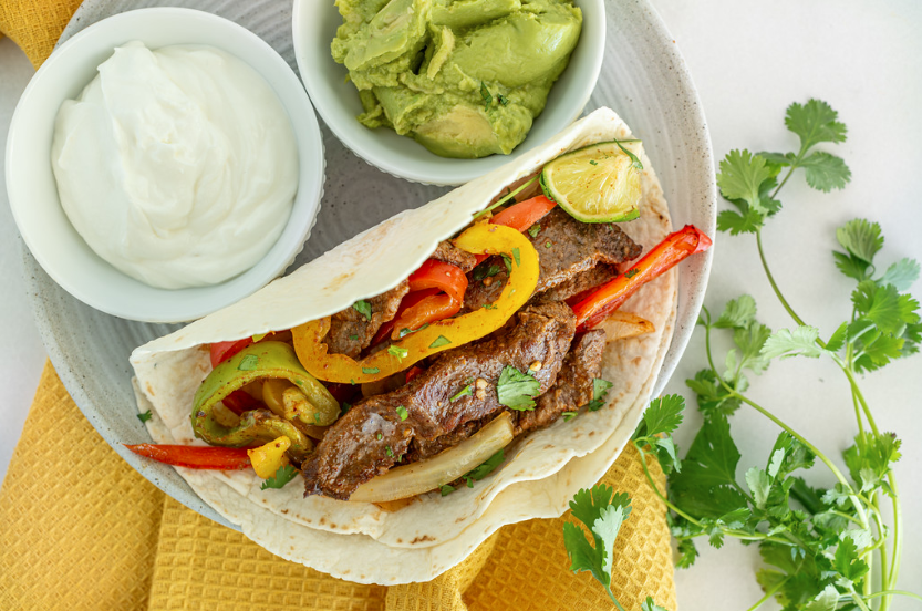 Sheet Pan Steak Fajitas