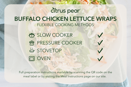 Buffalo Chicken Lettuce Wraps