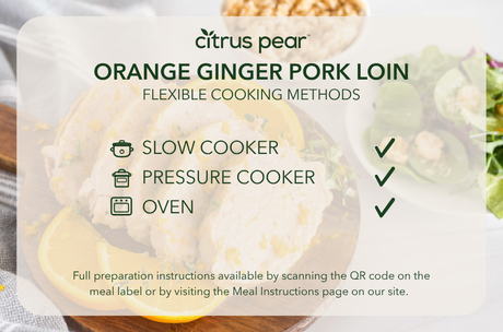 Orange Ginger Pork Loin