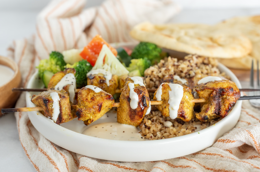 Chicken Shawarma Kabobs